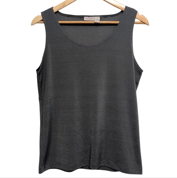 Easywear By Chico's Layering Tank Top Dark Gray Size 1/(8) - Picture 1 of 6